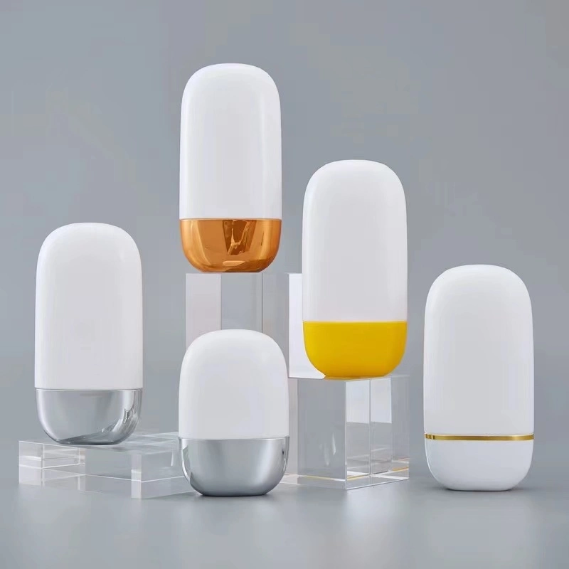 Squeeze 30ml 50ml Hand Cream Tubes Lotion Plastic Bottles Liquid Foundation Utensil Sunscreen