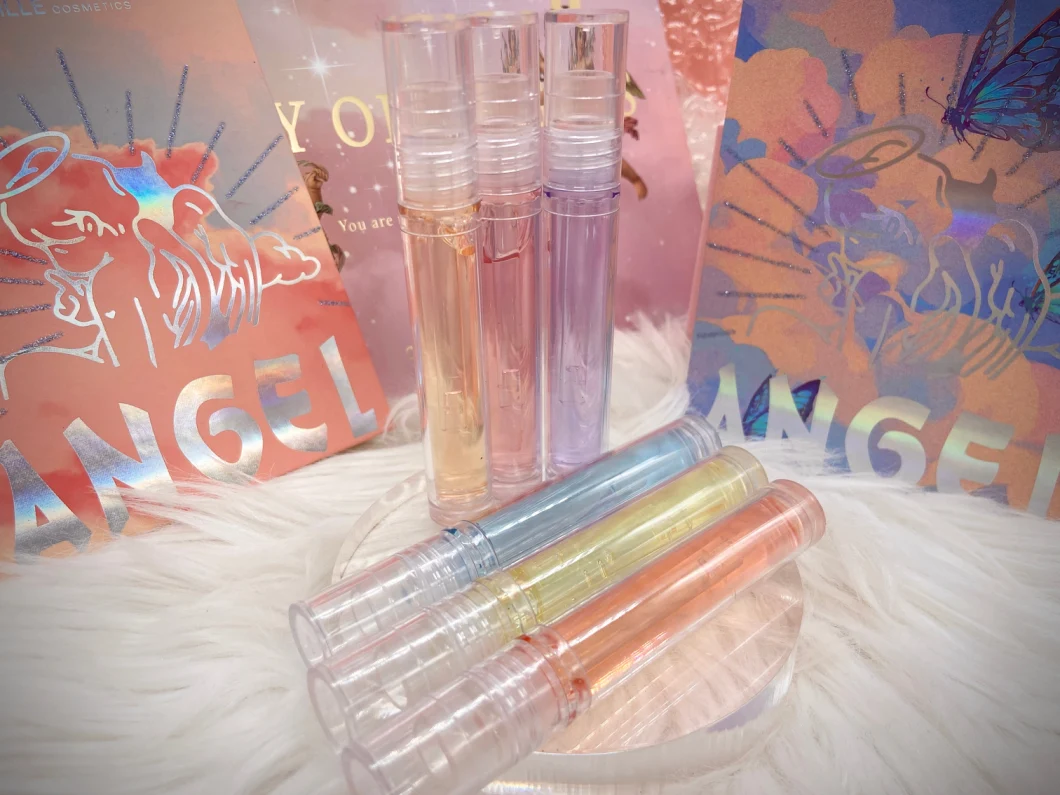 Custom Private Label Vegan Fruity Lip Gloss Vendors Nude Clear Glossy Lipgloss Base Lip Gloss Cosmetics Wholesale