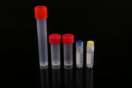 Disposable Plastic Freezing Cryovials Cryogenic Vials Cryo Tubes with Cap